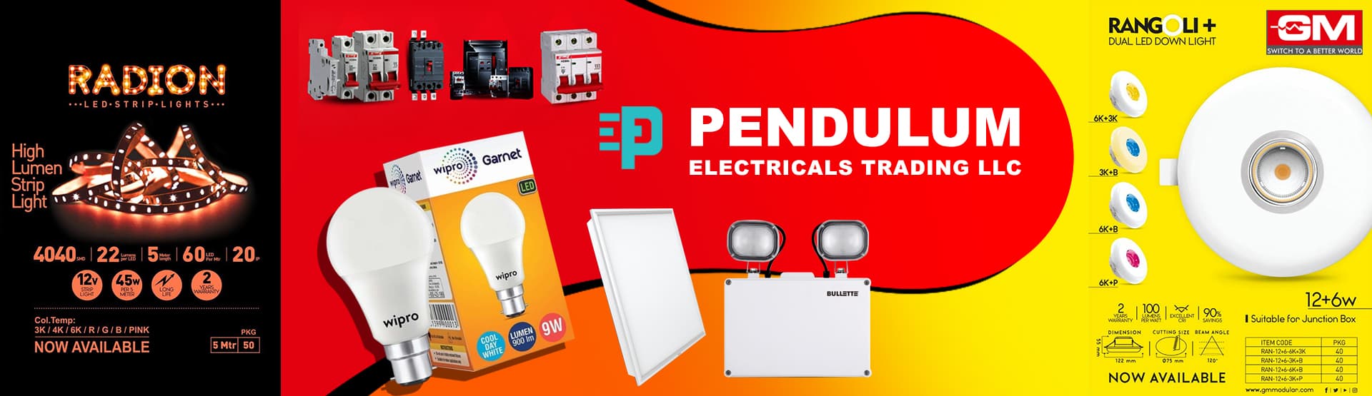 PENDULUM ELECTRICALS TRADING LLC