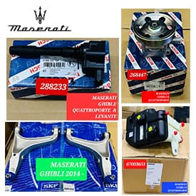 MASERATI SPARE PARTS SUPPLIER IN UAE