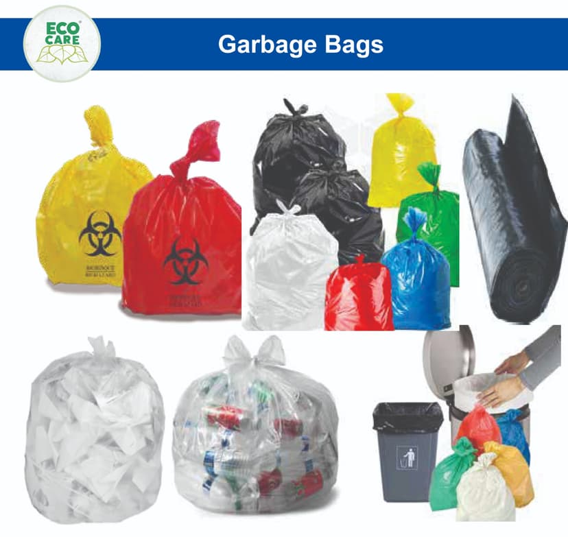 ECO CARE GARBAGE BAGS SUPPLIERS IN UAE