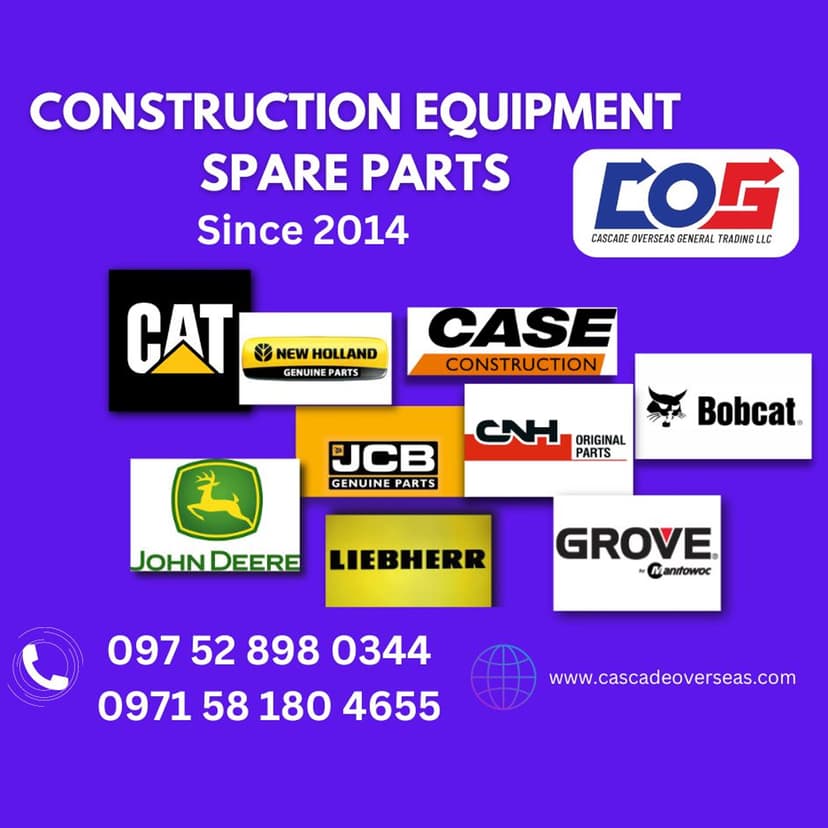 CONSTRUCTION EQUIPMENT SUPPLIERS IN UAE