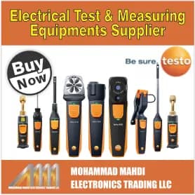ELECTRICAL TEST AND MEASURING EQUIPMENT SUPPLIER IN UAE