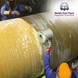 GRP PIPE LAMINATION SERVICES IN UAE