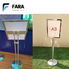 POSTER STAND SUPPLIERS IN UAE