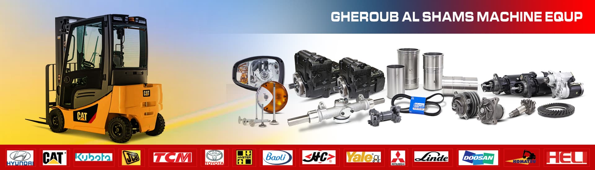 GHEROUB AL SHAMS MACHINE EQUP