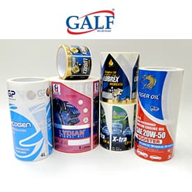 MOTOR OIL LABELS