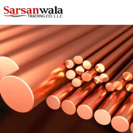 COPPER ROUND BAR SUPPLIERS IN UAE