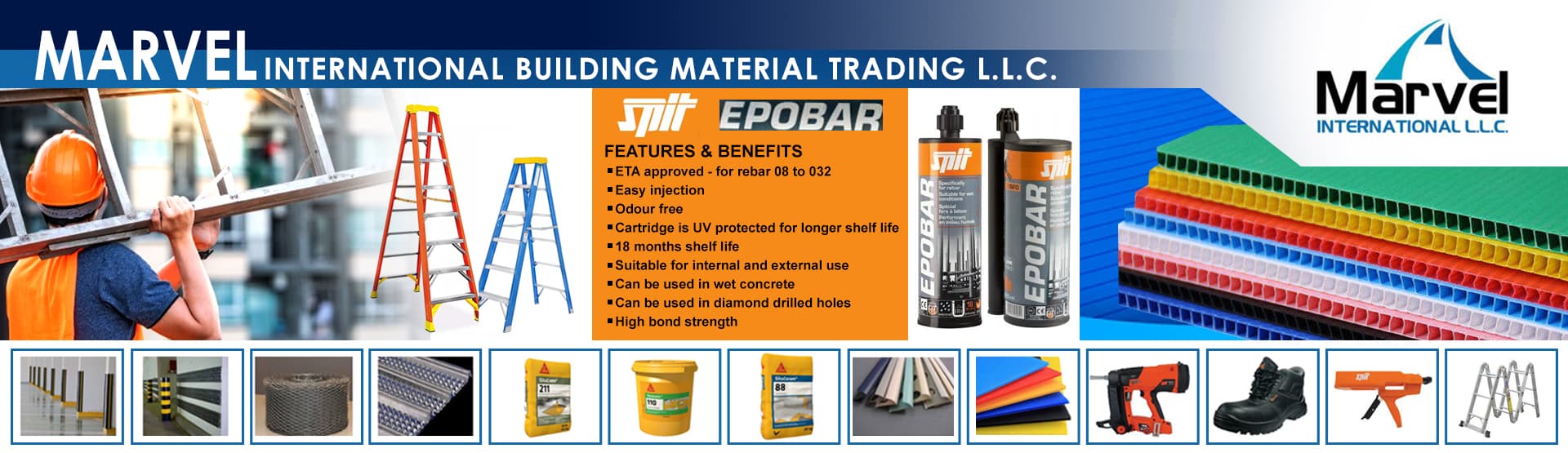 MARVEL INTERNATIONAL BUILDING MATERIALS TRADING LLC