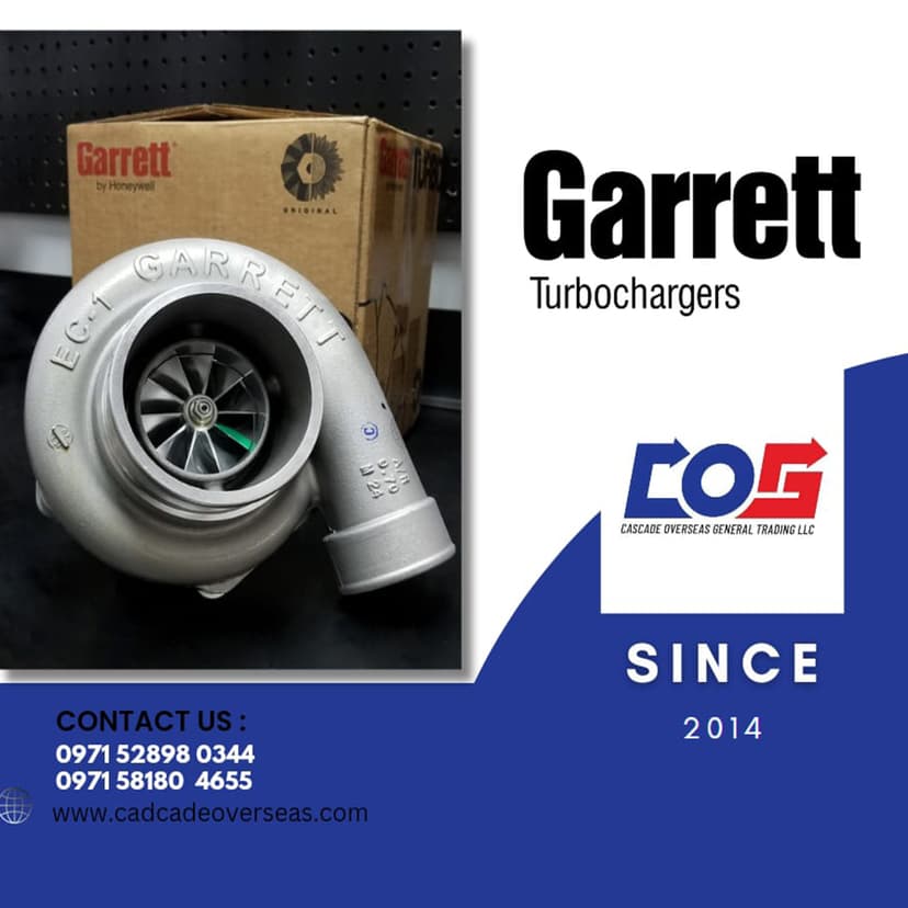 GARRETT TURBO CHARGERS SUPPLIERS IN UAE