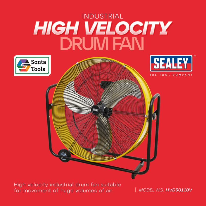 HIGH VELOCITY DRUM FAN IN UAE