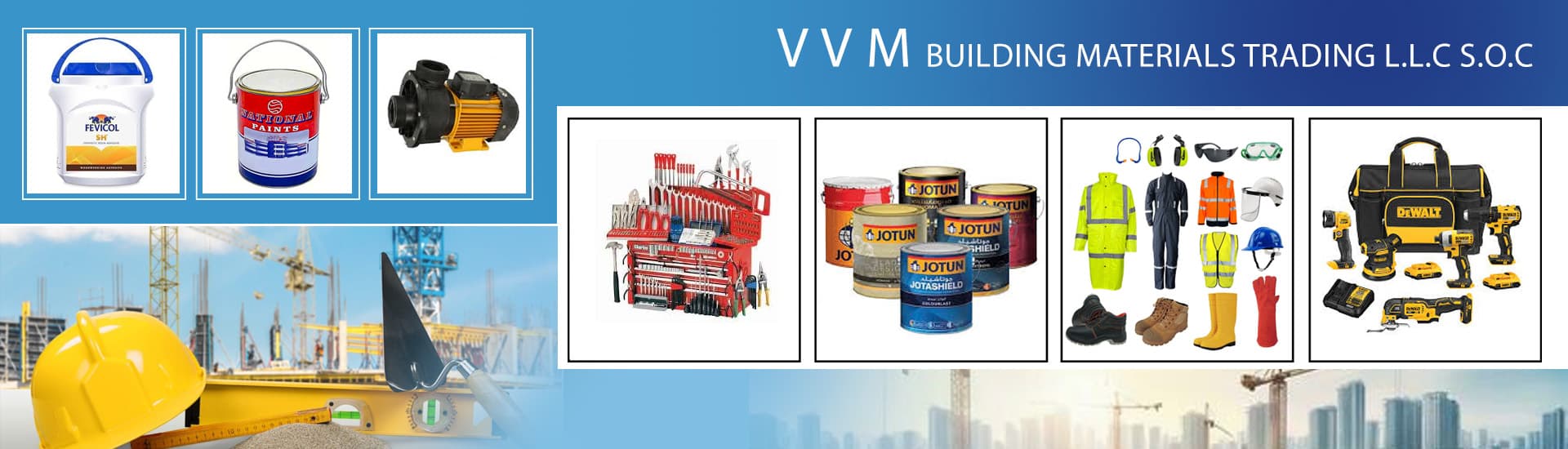 V V M BUILDING MATERIALS TRADING L.L.C S.O.C