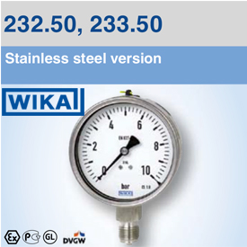 WIKA PRESSURE GAUGE SUPPLIERS IN UAE