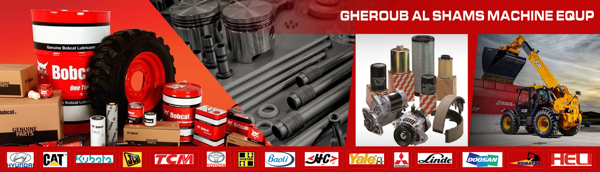 GHEROUB AL SHAMS MACHINE EQUP