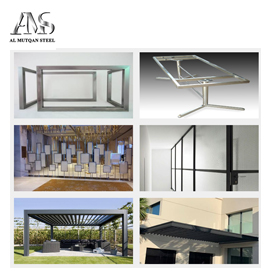 SS, MS & ALUMINIUM FRAMES & PERGOLA DESIGNS IN UAE