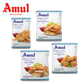 AMUL FROZEN SNACKS SUPPLIER IN UAE