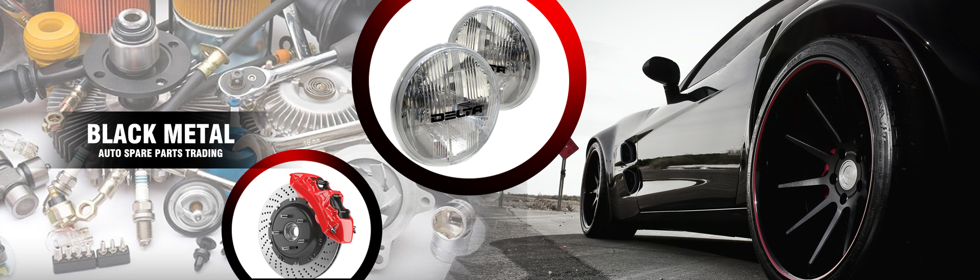 BLACK METAL AUTO SPARE PARTS TRADING