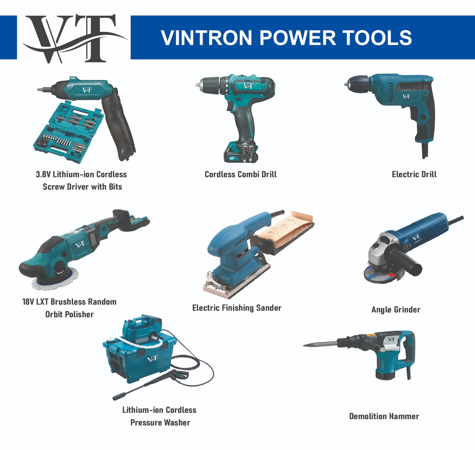 VINTRON POWER TOOLS SUPPLIERS IN UAE