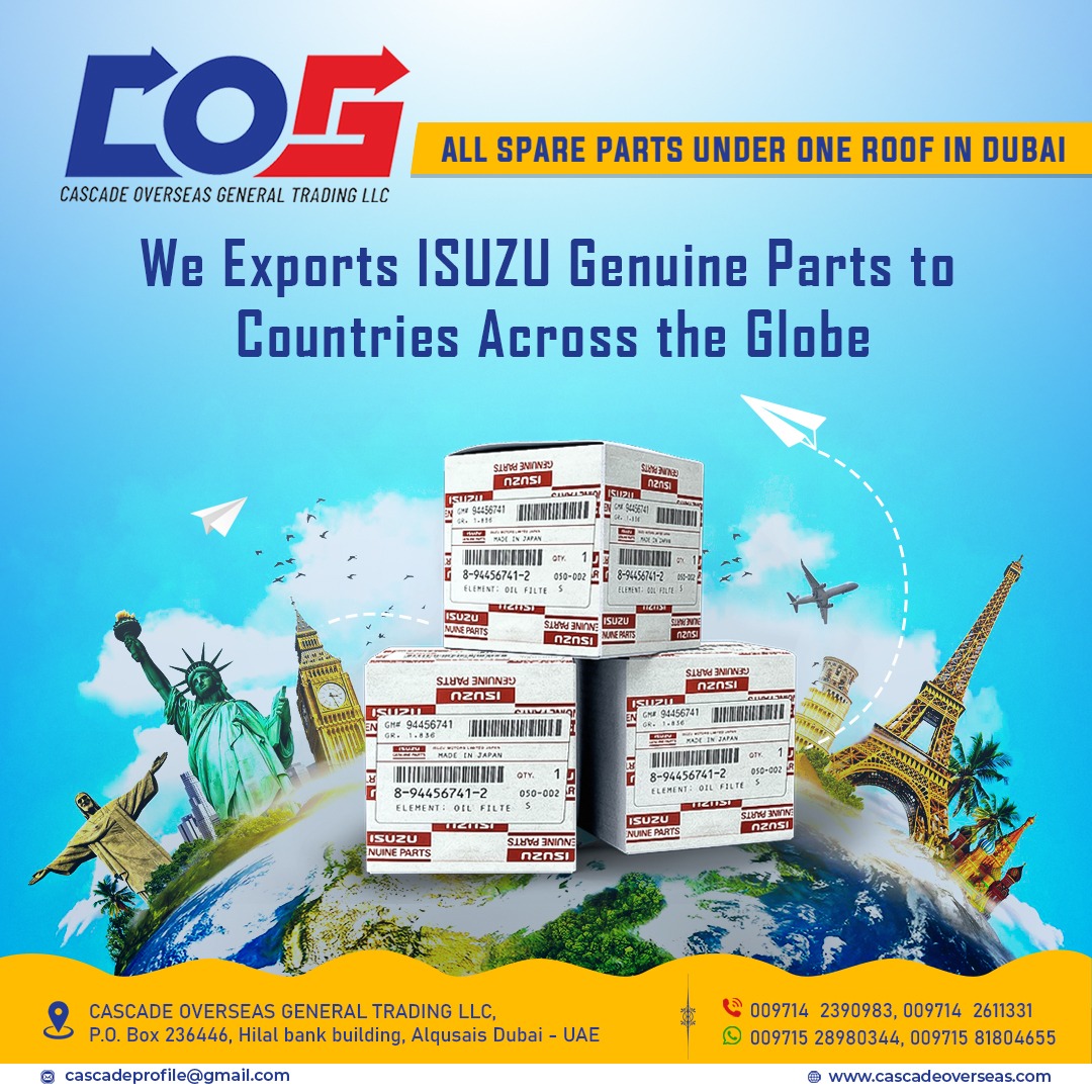 ISUZU GENUINE PARTS SUPPLIERS IN UAE