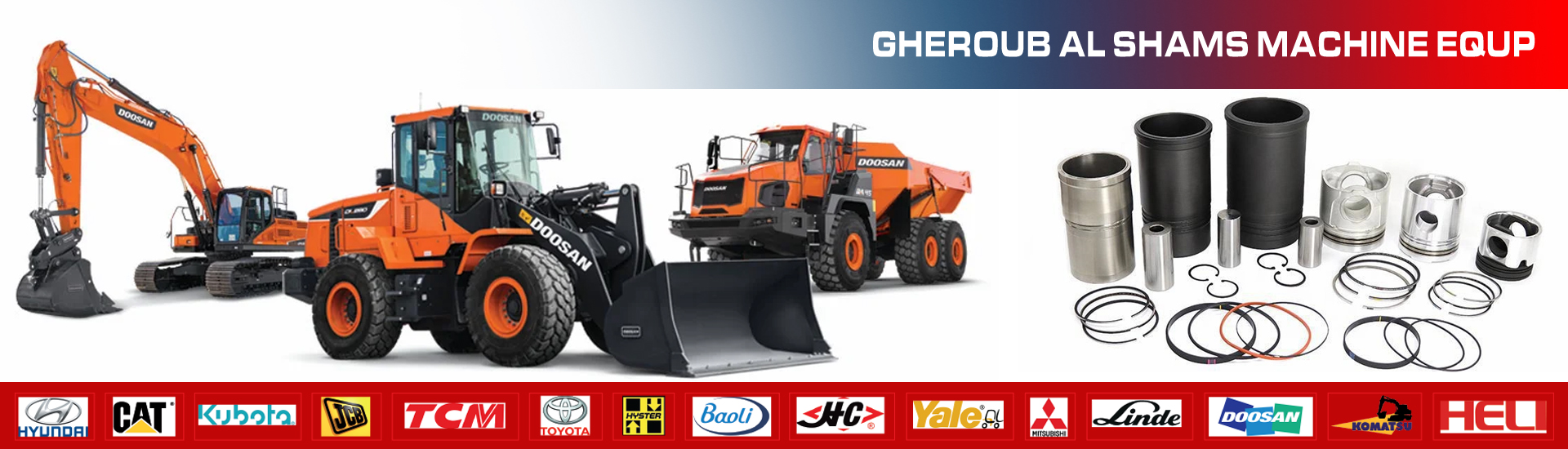 GHEROUB AL SHAMS MACHINE EQUP