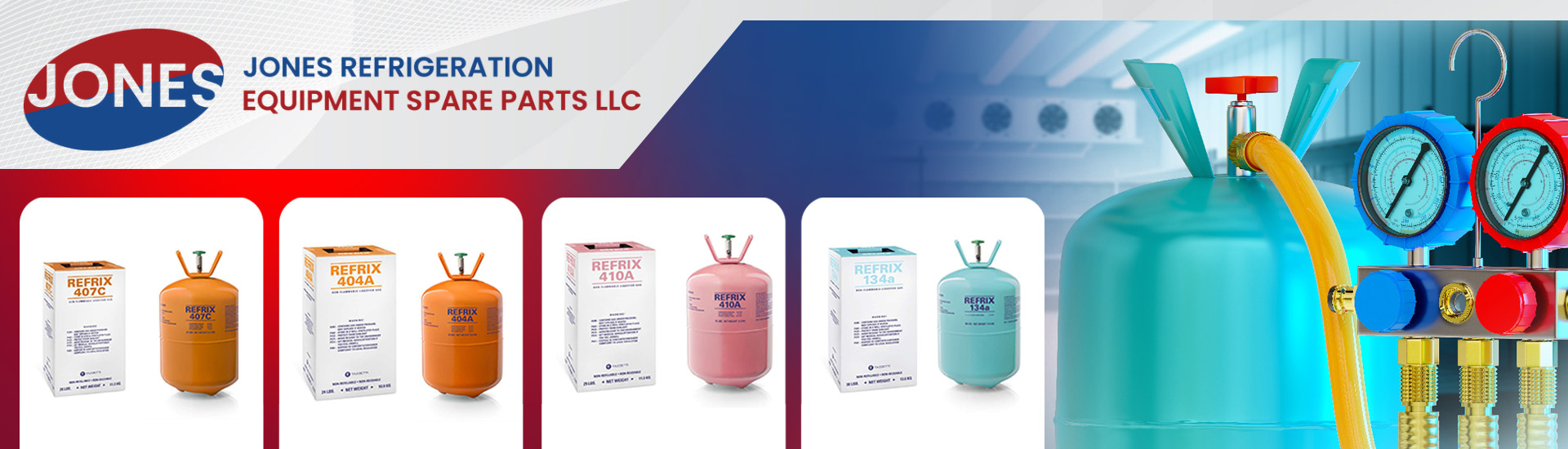 JONES REFRIGERATION EQPT SPARE PARTS LLC