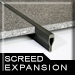 SCREED EXPANSION JOINTS
