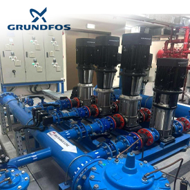 GRUNDFOS IRRIGATION PUMP STATION